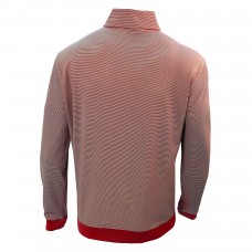 Calgary Flames Columbia Red Even Lie Omni-Wick Quarter-Zip Top
