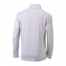 Calgary Flames Columbia Gray Even Lie Omni-Wick Quarter-Zip Top