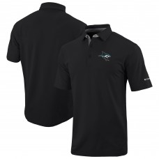 Поло San Jose Sharks Columbia Black Even Lie Omni-Wick