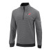 Carolina Hurricanes Columbia Black Even Lie Omni-Wick Quarter-Zip Top