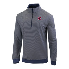 Colorado Avalanche Columbia Navy Even Lie Omni-Wick Quarter-Zip Top Colorado Avalanche Columbia Navy Even Lie Omni-Wick Quarter-Zip Top