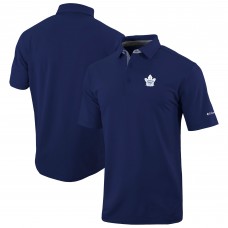 Поло Toronto Maple Leafs Columbia Navy Even Lie Omni-Wick Поло Toronto Maple Leafs Columbia Navy Even Lie Omni-Wick