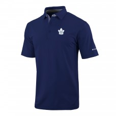 Поло Toronto Maple Leafs Columbia Navy Even Lie Omni-Wick Поло Toronto Maple Leafs Columbia Navy Even Lie Omni-Wick