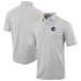 Vancouver Canucks Columbia Gray Even Lie Omni-Wick Polo