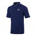 Vancouver Canucks Columbia Navy Even Lie Omni-Wick Polo