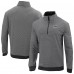 Los Angeles Kings Columbia Black Even Lie Omni-Wick Quarter-Zip Top