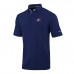 Columbus Blue Jackets Columbia Navy Even Lie Omni-Wick Polo