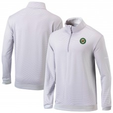 Minnesota Wild Columbia Gray Even Lie Omni-Wick Quarter-Zip Top