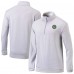 Minnesota Wild Columbia Gray Even Lie Omni-Wick Quarter-Zip Top