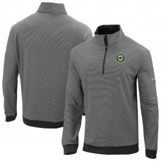 Minnesota Wild Columbia Black Even Lie Omni-Wick Quarter-Zip Top