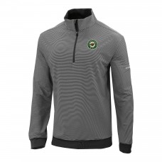 Minnesota Wild Columbia Black Even Lie Omni-Wick Quarter-Zip Top