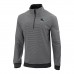 San Jose Sharks Columbia Black Even Lie Omni-Wick Quarter-Zip Top