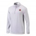 Ottawa Senators Columbia Gray Even Lie Omni-Wick Quarter-Zip Top