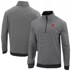 Ottawa Senators Columbia Black Even Lie Omni-Wick Quarter-Zip Top