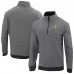 Pittsburgh Penguins Columbia Black Even Lie Omni-Wick Quarter-Zip Top
