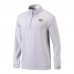 Nashville Predators Columbia Gray Even Lie Omni-Wick Quarter-Zip Top