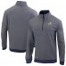 Nashville Predators Columbia Navy Even Lie Omni-Wick Quarter-Zip Top