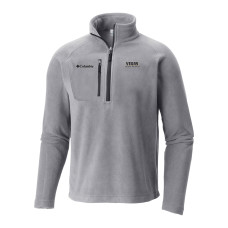 Куртка Vegas Golden Knights Columbia Gray Fast Trek III Raglan Half-Zip Fleece