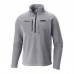 Los Angeles Kings Columbia Gray Fast Trek III Raglan Half-Zip Fleece Jacket