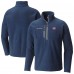 Montreal Canadiens Columbia Navy Fast Trek III Raglan Half-Zip Fleece Jacket Montreal Canadiens Columbia Navy Fast Trek III Raglan Half-Zip Fleece Jacket