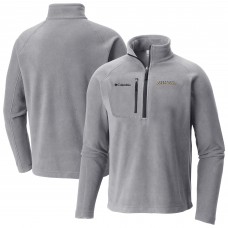 Nashville Predators Columbia Gray Fast Trek III Raglan Half-Zip Fleece Jacket