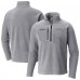 Nashville Predators Columbia Gray Fast Trek III Raglan Half-Zip Fleece Jacket