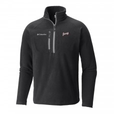 New Jersey Devils Columbia Black Fast Trek III Raglan Half-Zip Fleece Jacket