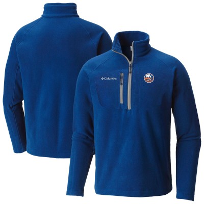 New York Islanders Columbia Royal Fast Trek III Raglan Half-Zip Fleece Jacket