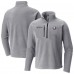 New York Islanders Columbia Gray Fast Trek III Raglan Half-Zip Fleece Jacket