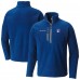 New York Rangers Columbia Blue Fast Trek III Raglan Half-Zip Fleece Jacket New York Rangers Columbia Blue Fast Trek III Raglan Half-Zip Fleece Jacket
