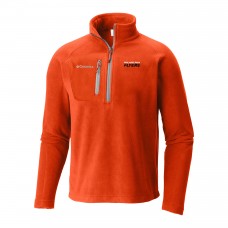 Philadelphia Flyers Columbia Orange Fast Trek III Raglan Half-Zip Fleece Jacket