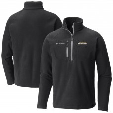 Pittsburgh Penguins Columbia Black Fast Trek III Raglan Half-Zip Fleece Jacket Pittsburgh Penguins Columbia Black Fast Trek III Raglan Half-Zip Fleece Jacket