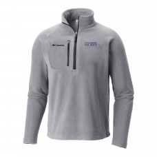 Columbus Blue Jackets Columbia Gray Fast Trek III Raglan Half-Zip Fleece Jacket