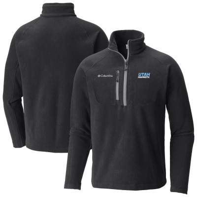 Куртка Utah Mammoth Columbia Black Fast Trek III Raglan Half-Zip Fleece