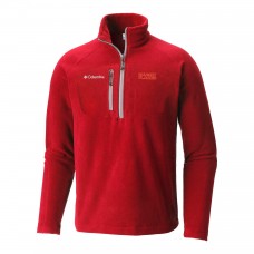 Calgary Flames Columbia Red Fast Trek III Raglan Half-Zip Fleece Jacket