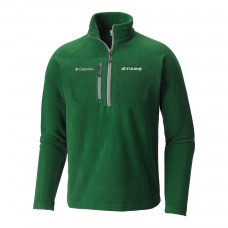 Dallas Stars Columbia Green Fast Trek III Raglan Half-Zip Fleece Jacket