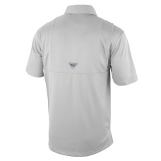 Поло Florida Panthers Columbia Gray Flycaster Omni-Wick Pocket