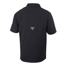 Поло Carolina Hurricanes Columbia Black Flycaster Omni-Wick Pocket