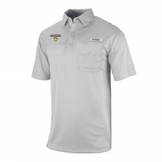 Pittsburgh Penguins Columbia Gray Flycaster Omni-Wick Pocket Polo