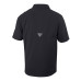 Поло Pittsburgh Penguins Columbia Black Flycaster Omni-Wick Pocket