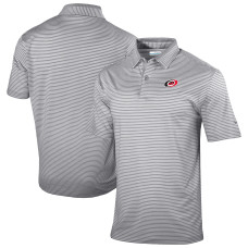 Поло Carolina Hurricanes Columbia Gray Golden Hills Omni-Wick