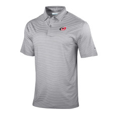 Поло Carolina Hurricanes Columbia Gray Golden Hills Omni-Wick