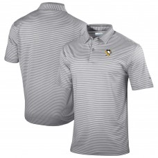 Pittsburgh Penguins Columbia Gray Golden Hills Omni-Wick Polo