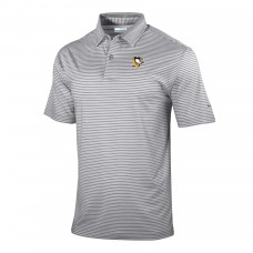 Pittsburgh Penguins Columbia Gray Golden Hills Omni-Wick Polo