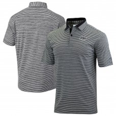 Los Angeles Kings Columbia Black Golden Hills Omni-Wick Polo