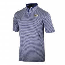 Nashville Predators Columbia Navy Golden Hills Omni-Wick Polo