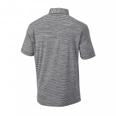 Calgary Flames Columbia Black Golden Hills Omni-Wick Polo