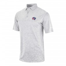 Columbus Blue Jackets Columbia Gray Heading Out Polo