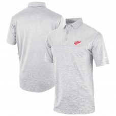 Detroit Red Wings Columbia Gray Heading Out Polo