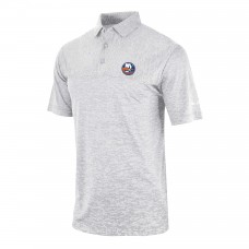 New York Islanders Columbia Gray Heading Out Polo New York Islanders Columbia Gray Heading Out Polo